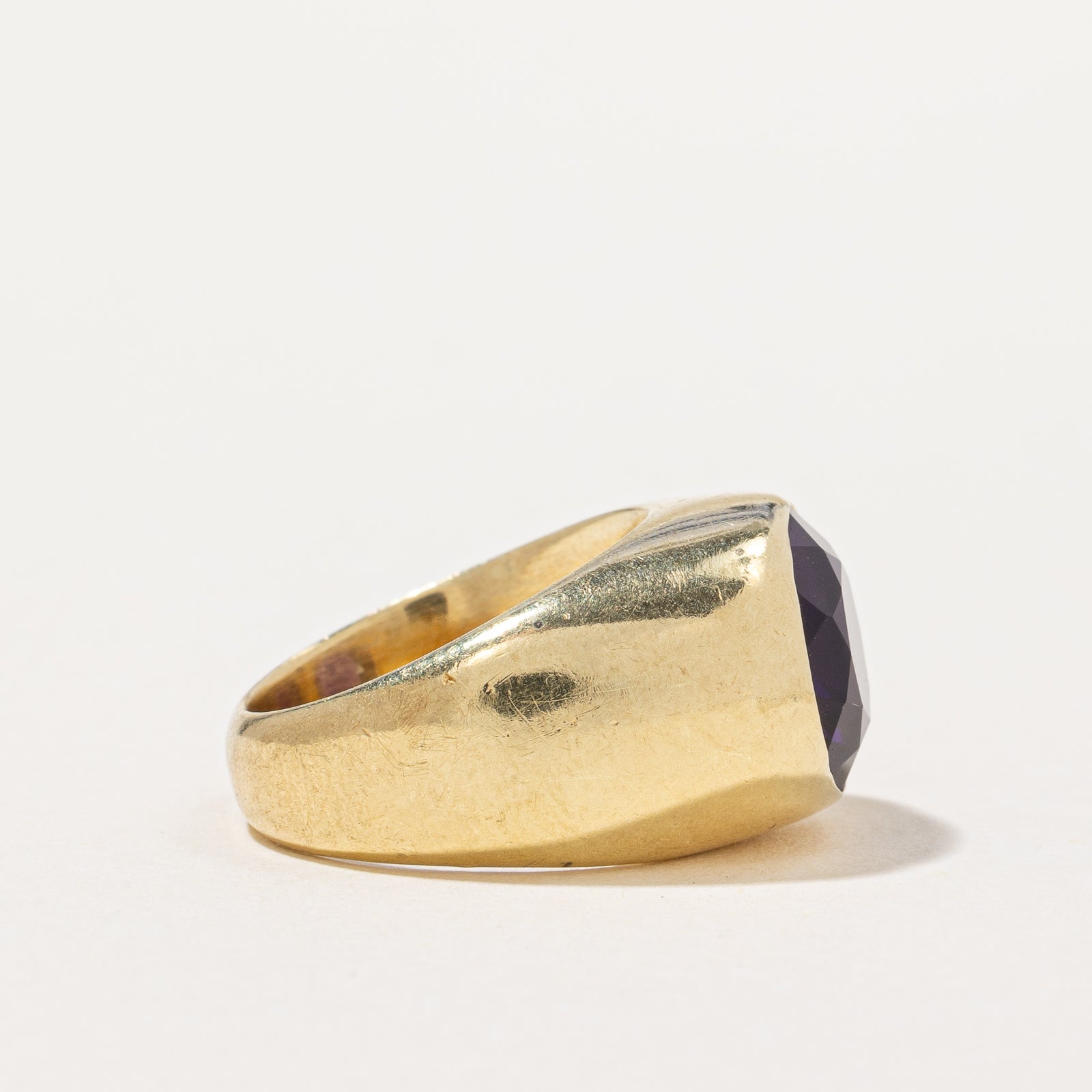3.40ct Amethyst Cocktail Ring for Women - Size 4.5 | Elegant Purple Gemstone Statement Ring for Parties, Weddings & Special Occasions