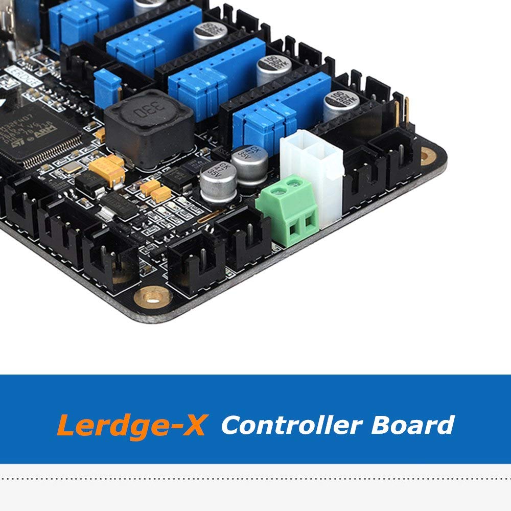 Lerdge-X 32bit ARM Controller Board with A4988/DRV8825/TMC2100/LV8729/TMC2208 Drivers - Compatible with RepRap 3D Printers - 4pc Converter Kit - Perfect for DIY 3D Printer Upgrades & Repairs