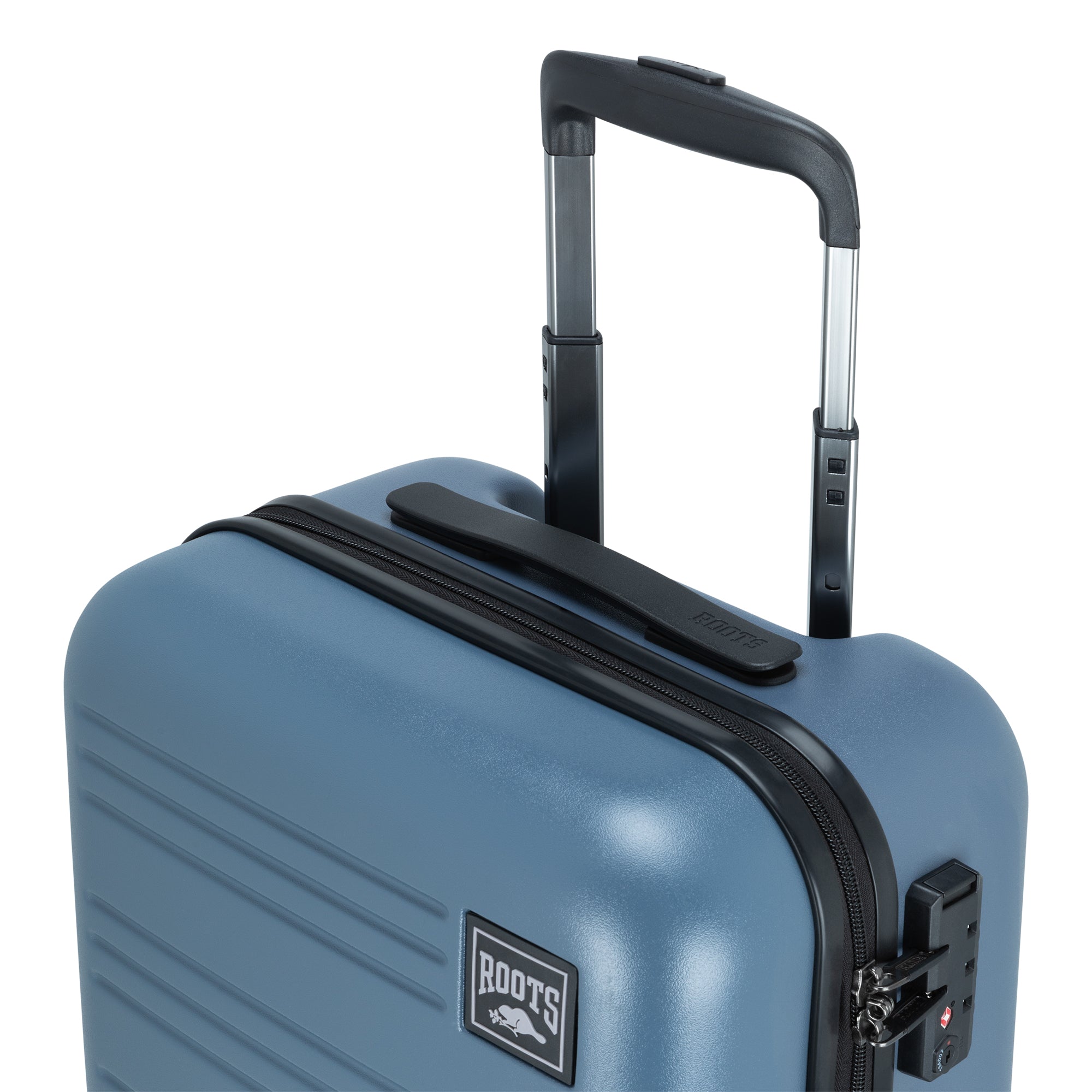 Roots Chalet Spinner Carry On Luggage - Lightweight Expandable Suitcase with 360° Wheels for Air Travel, Business Trips & Weekend Getaways