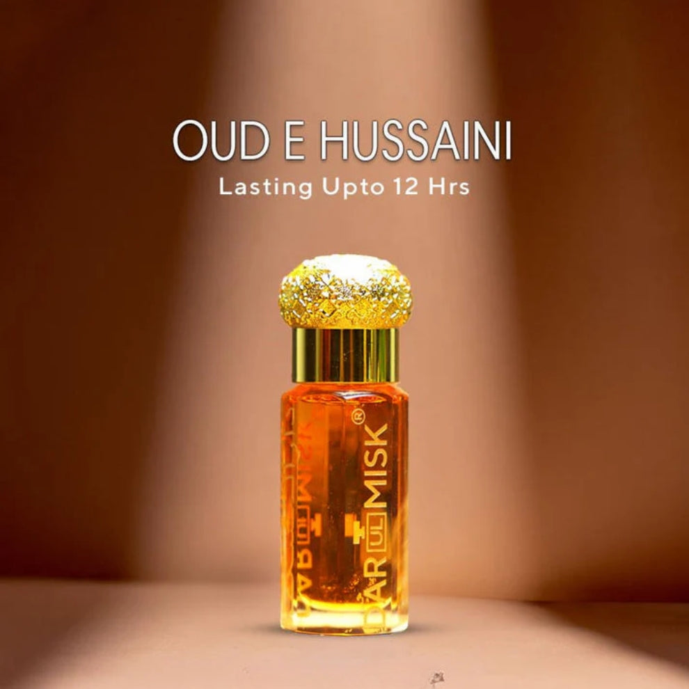 12ml Premium Oud E Hussaini Perfume Oil - Best Selling Arabian Fragrance for Men & Women | Perfect for Special Occasions, Date Nights & Luxury Gifting