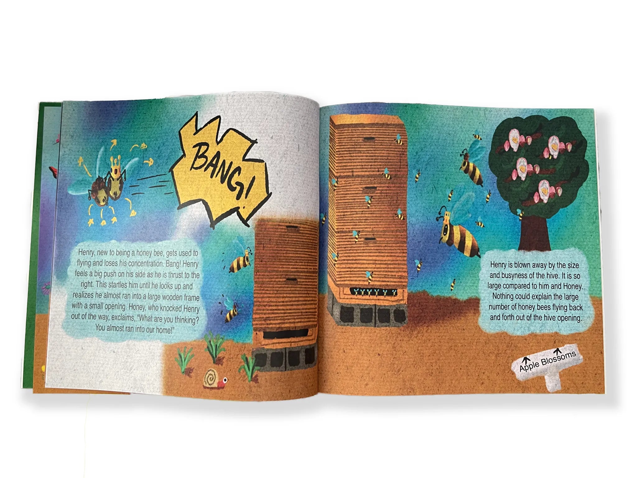 Henry Meets A Honeybee - Educational Children's Book About Bees & Nature | Perfect for Storytime, Classroom Reading & Kids' Bedtime Stories