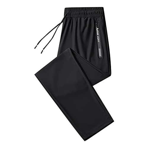 Mens Joggers With Zip Pockets Bk2