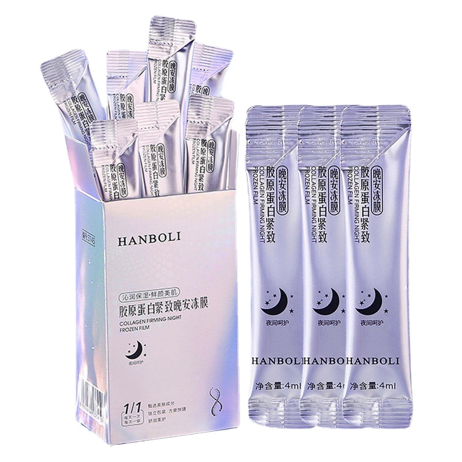 20 Pack Wash-Free Anti Night Cream Face Moisturizer with Aloe Vera & Ceramides - Hydrating Night Gel for Radiant Skin | Repairing Night Cream for Dry & Sensitive Skin | Perfect for Overnight Skincare Routine & Travel