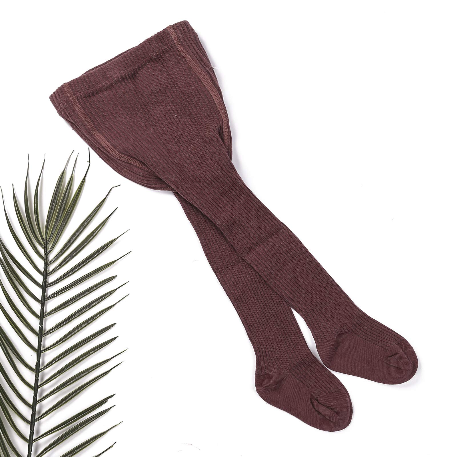 Hnyenmcko Baby Girls Thick Cable Knit Cotton Tights - Warm Seamless Leggings & Stockings for Infants Toddlers - Perfect for Winter Outfits, Playtime & Family Photos