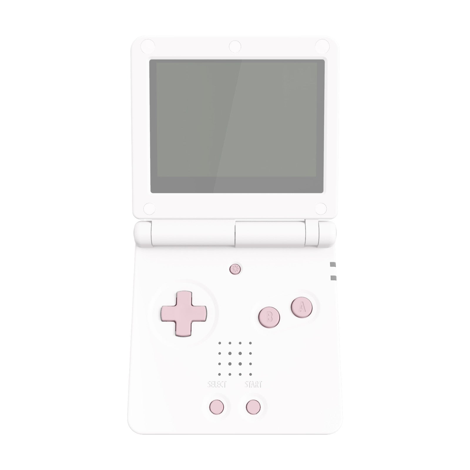 eXtremeRate Cherry Blossom Pink Custom Button Set for Gameboy Advance SP - Replacement A/B/L/R, Power, Volume & D-Pad Buttons | Perfect for GBA SP Console Modding & Repair (Console Not Included) | Ideal for Gaming Enthusiasts & DIY Console Customization