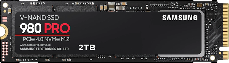 Samsung 980 PRO 2TB NVMe SSD - High-Speed M.2 Internal Solid State Drive for Gaming, PC, and Laptop Upgrades | Faster Performance Than 512GB | Perfect for 4K Video Editing, Game Loading & System Acceleration