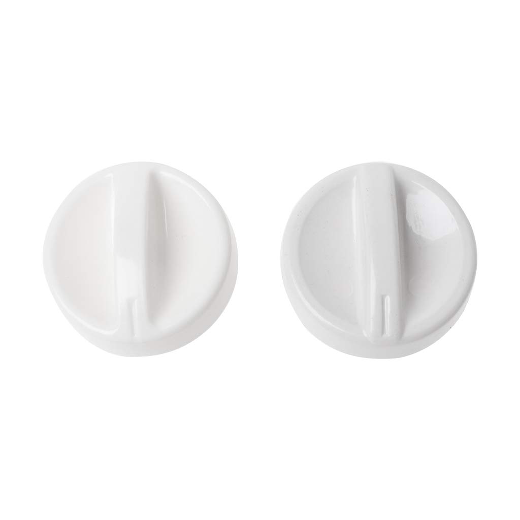JENOR 2-Pack Universal Microwave Oven Knob Timer Control Switch Replacement Parts - Perfect for Whirlpool, GE, Samsung & More - Easy DIY Repair for Broken Microwave Dials