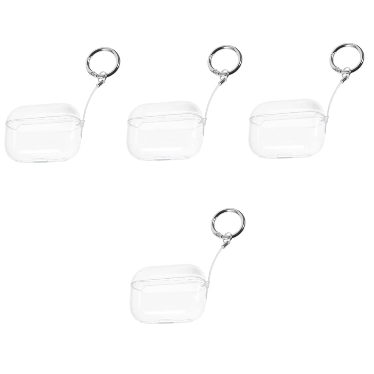 Jojofuny 4-Pack Headphone Case - Portable Protective Cover for Earphones & Charging Case | Compatible with AirPods Pro 2 | Perfect for Travel, Gym & Daily Use