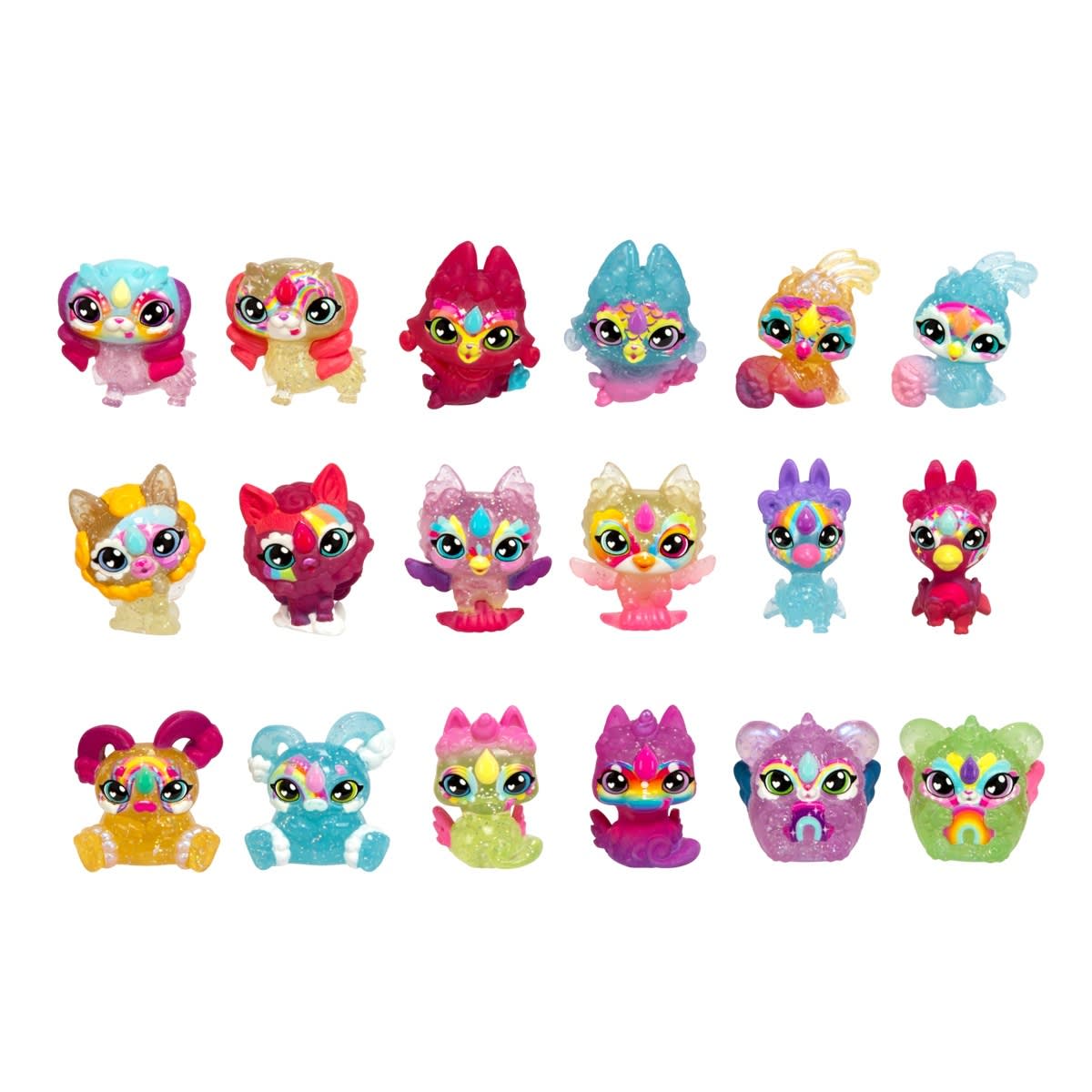 Magic Mixies Minis Shimmerverse Series 1 - 4-Pack Assorted Collectible Toy Figures for Kids | Perfect for Playtime, Party Favors & Display Collections