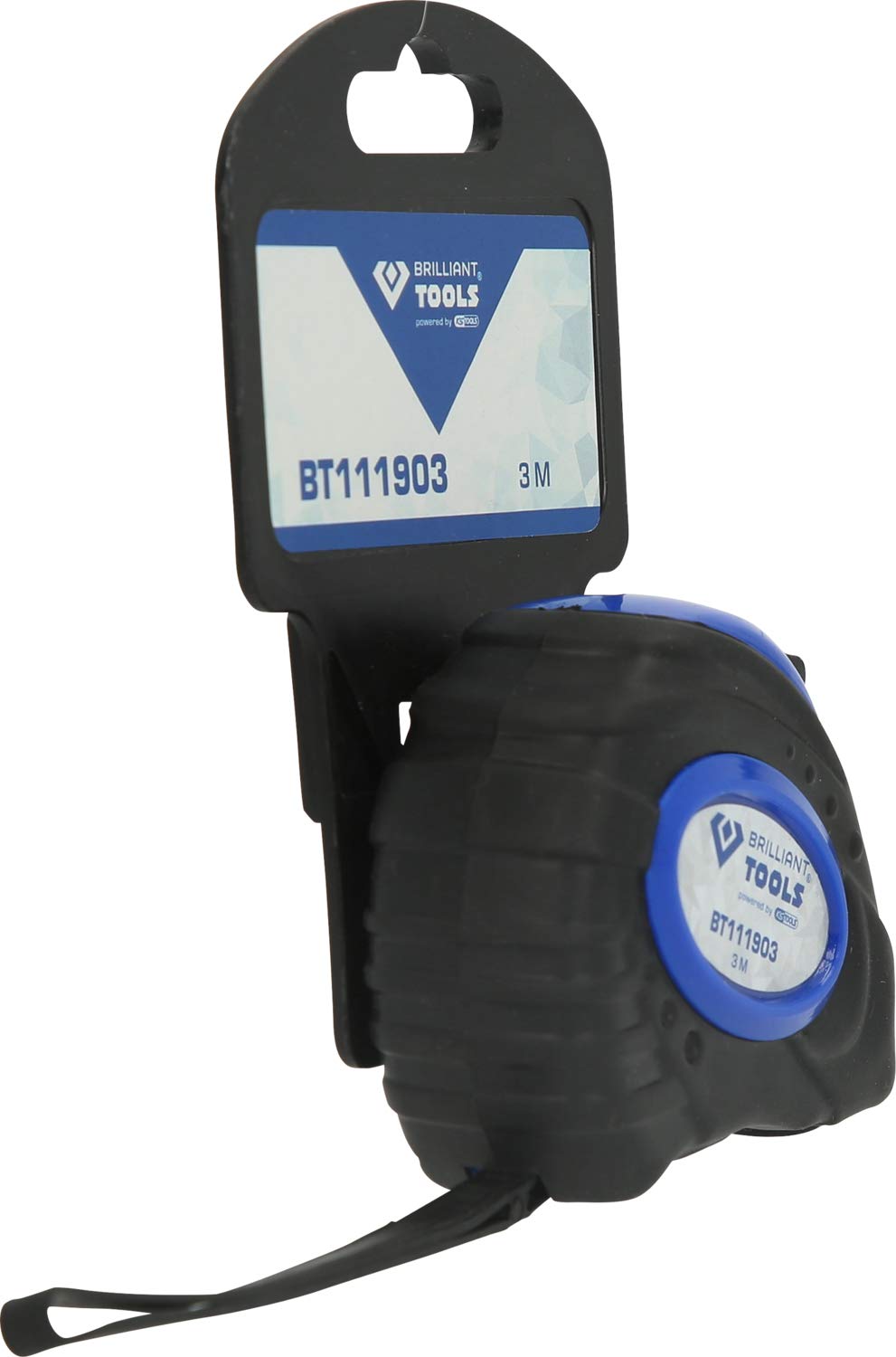 Brilliant Tools BT111903 3m Tape Measure - for DIY & Construction