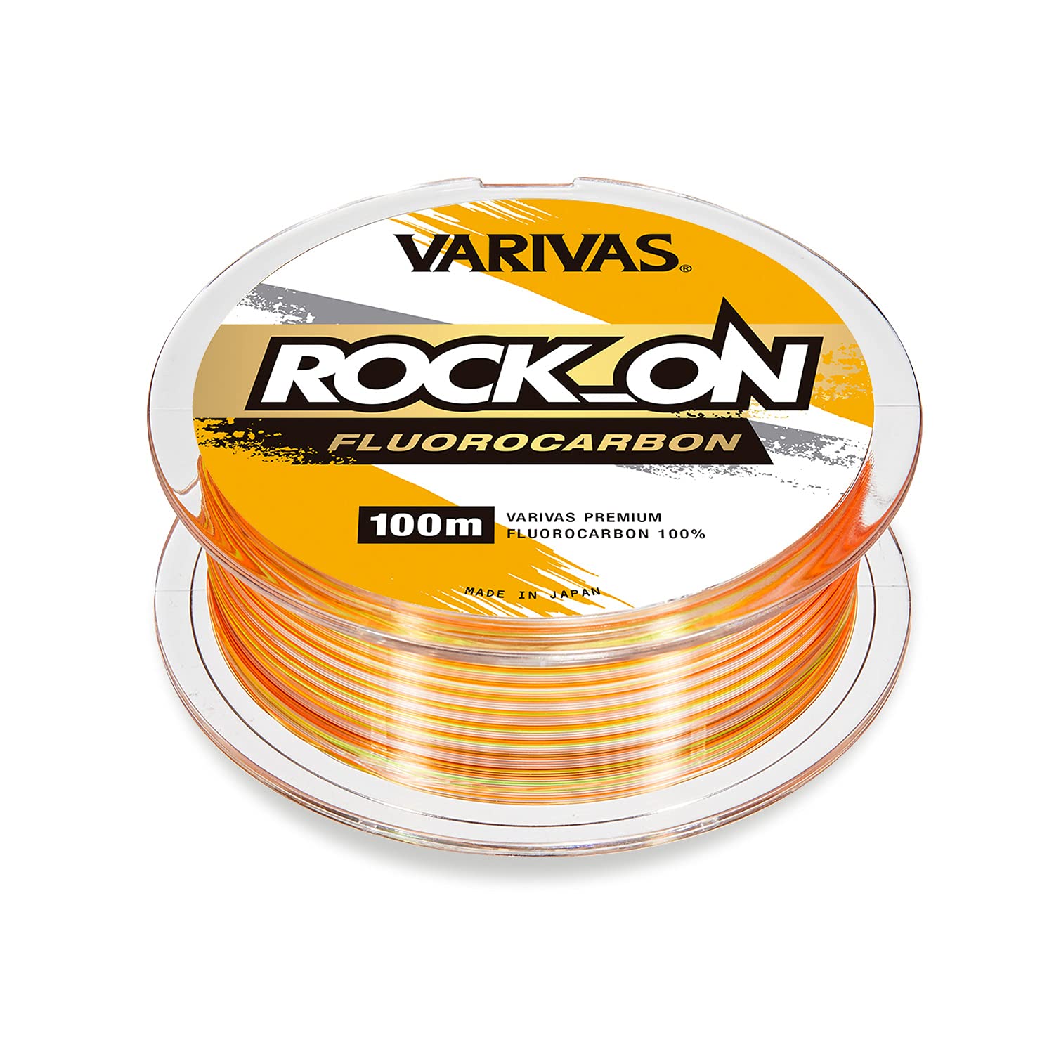 VARIVAS Rock On Fluorocarbon Fishing Line - High Strength, Low Visibility, Abrasion Resistant for Freshwater & Saltwater Angling - Perfect for Bass, Trout, and Saltwater Game Fish