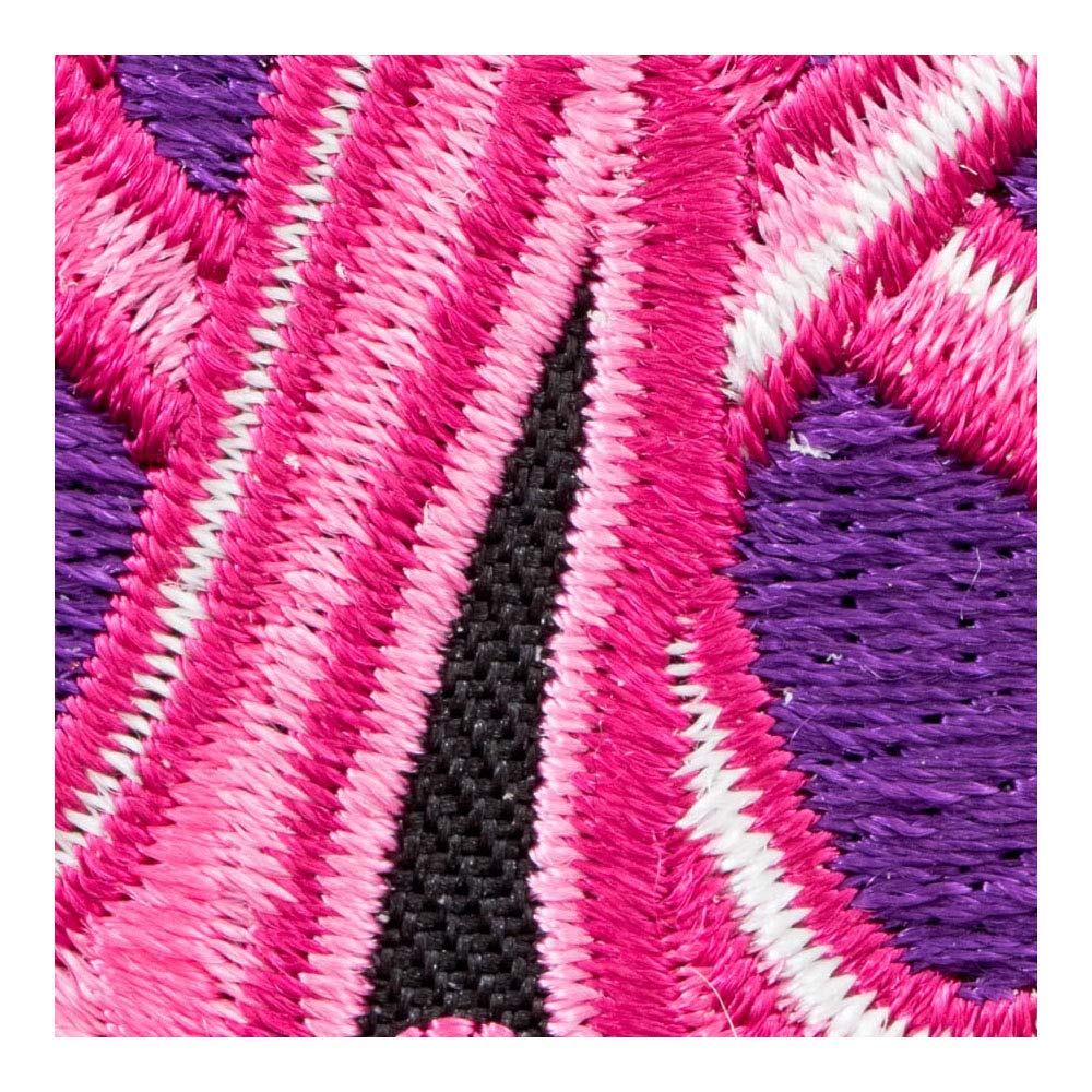 PatchStop Ballet Shoes Pink Iron-On Patches for Clothing & Jeans - 1.75x3in Small DIY Sew-On Embroidered Patches for Jackets, Bags, Costumes - Theater Dance Decorations | Perfect for Dance Recitals, Costume Parties & DIY Fashion Projects