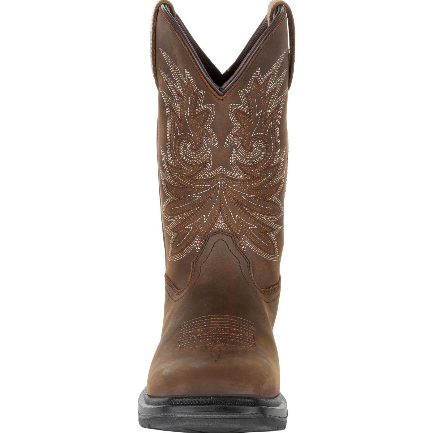 ROCKY Men's Rkw0276 Western Boot - Durable Leather Cowboy Boots for Men, Comfortable & Stylish Riding Boots - Perfect for Ranch Work, Rodeo, and Country Fashion