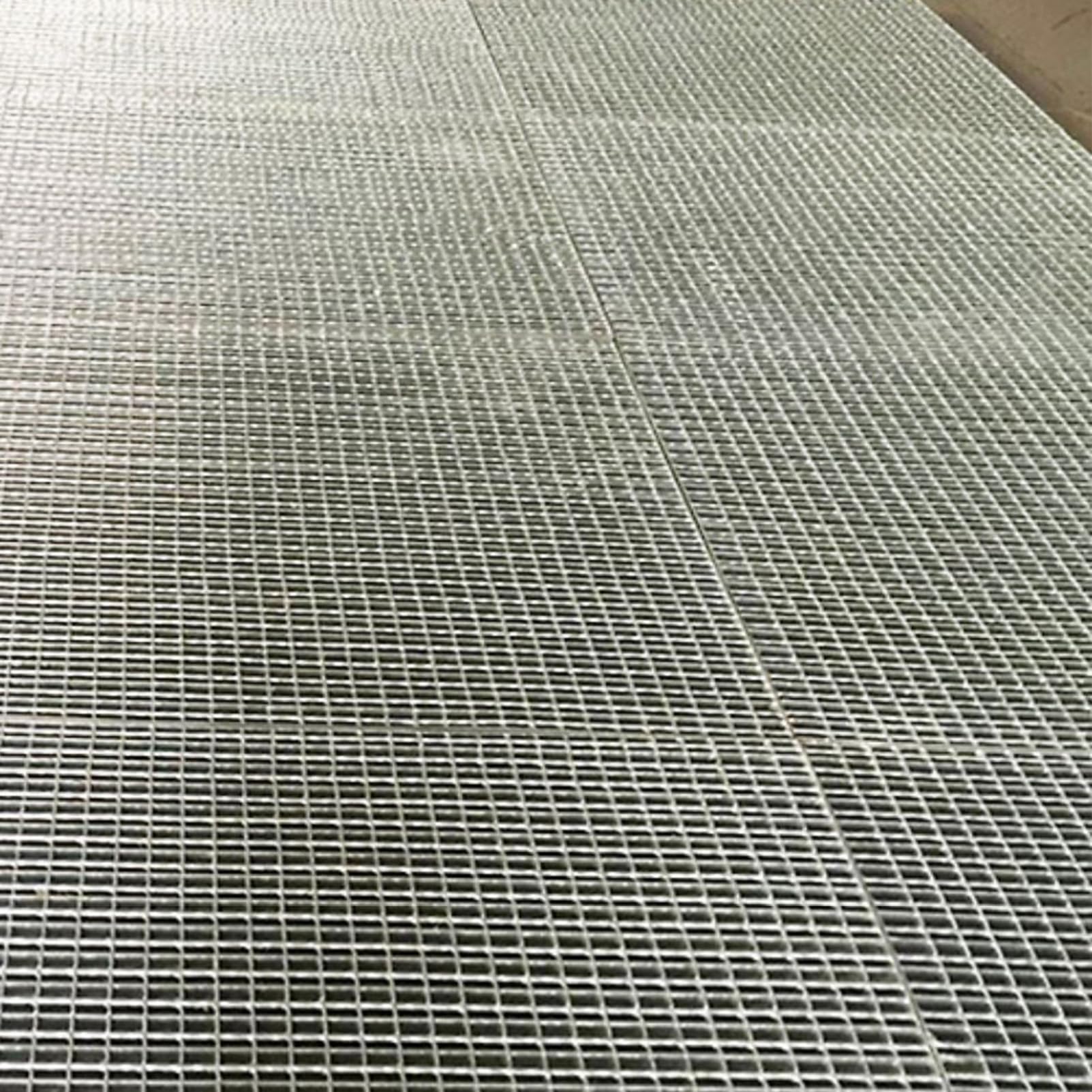Galvanized Steel Grating Drain Strainers - Heavy Duty Floor Drain Cover for Rainwater & Sewage - Outdoor Rectangular Grate for Garage, Driveway & Trench Drainage - Rustproof Metal Grid for Yard, Patio & Industrial Use