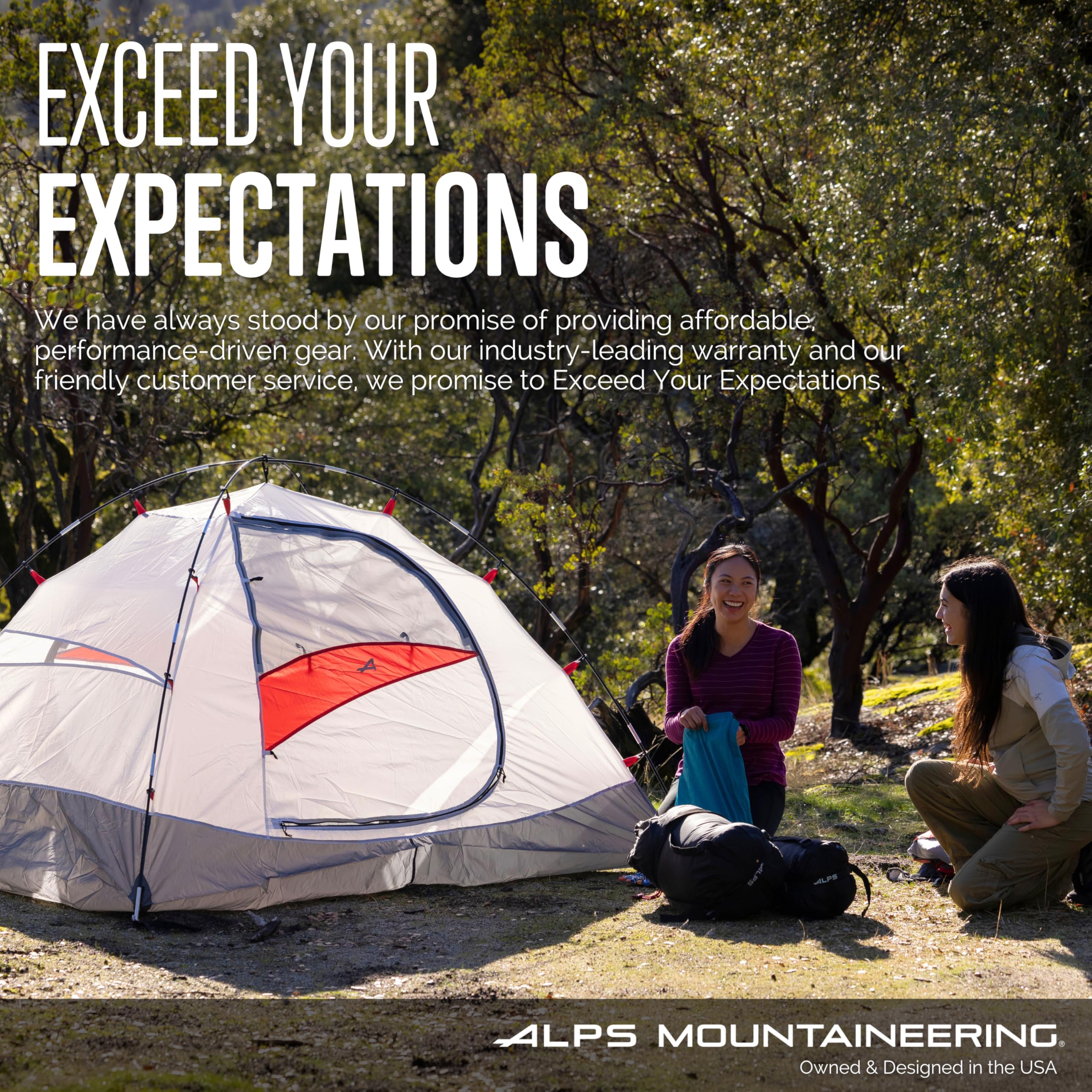 ALPS Mountaineering Flexcore Self-Inflating Camping Sleeping Pad - Lightweight & Comfortable for Backpacking, Hiking, and Outdoor Adventures