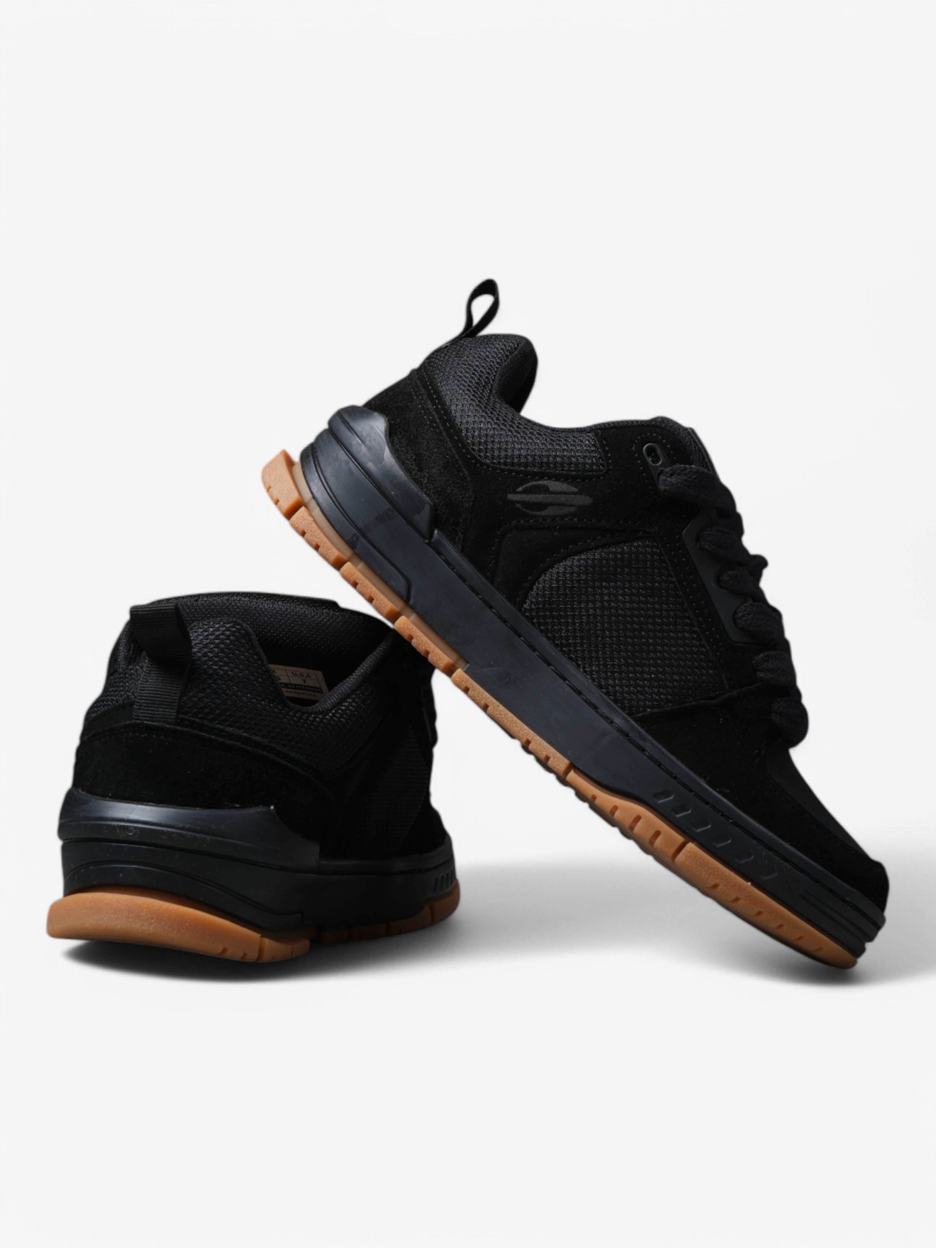 Mormaii Crest Black Brown Sneakers - Comfortable & Stylish Men's Running Shoes for Outdoor Activities and Casual Wear