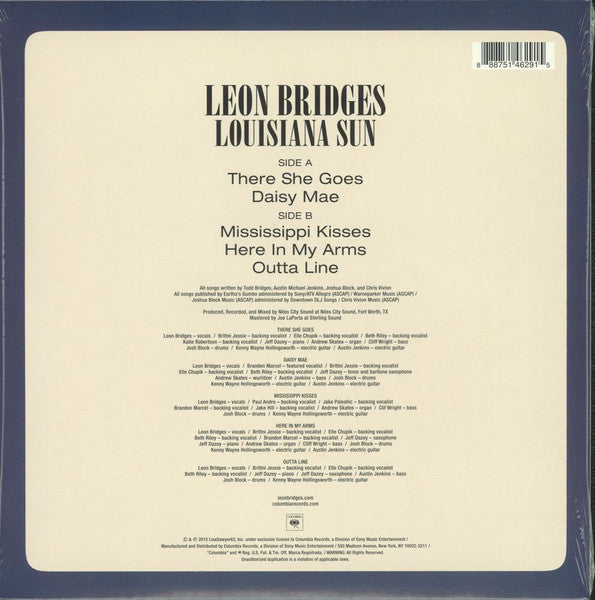 Leon Bridges - Louisiana Sun (From The Coming Home Sessions) 10