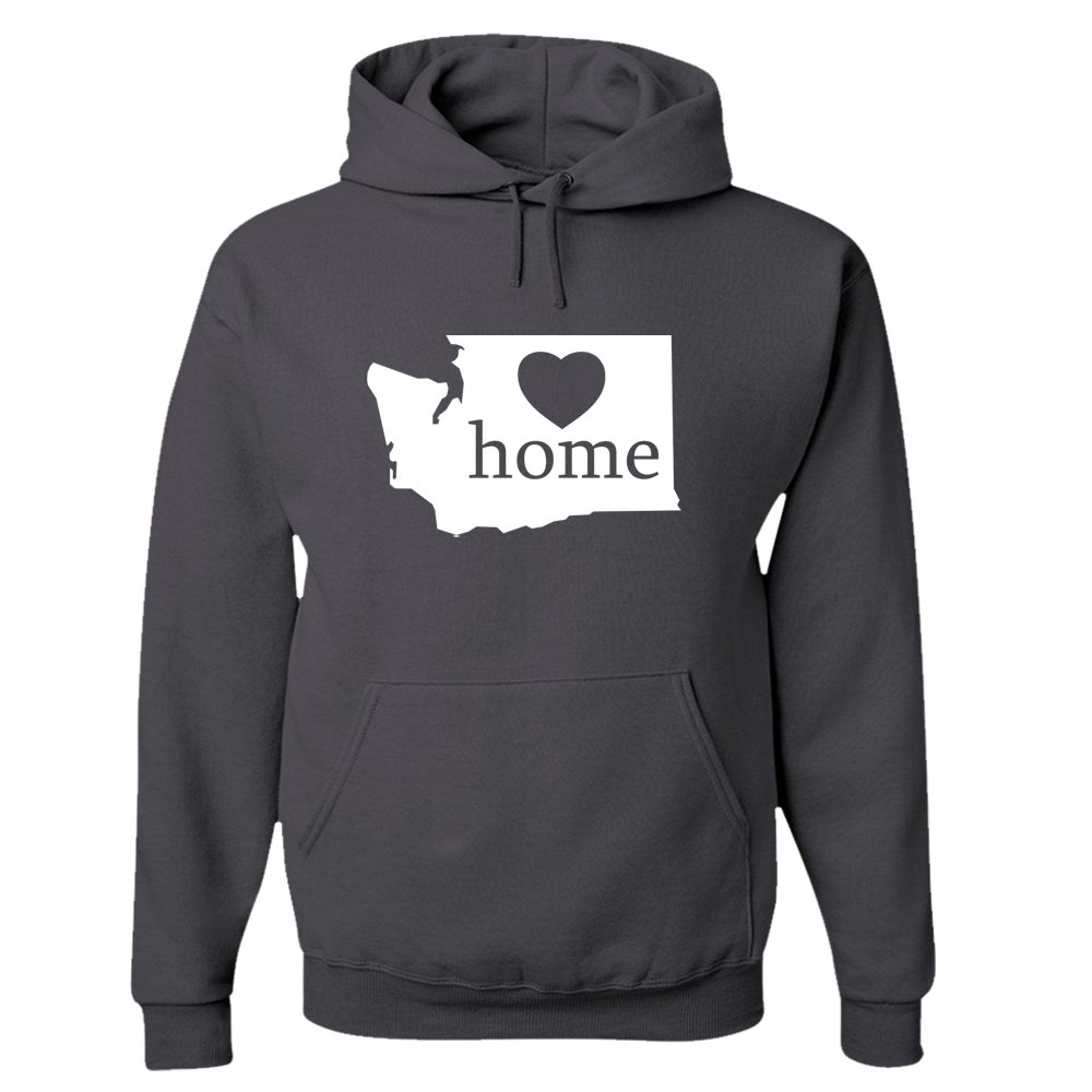 Washington Home Hoodie Sweatshirt - Cozy Pullover for Men & Women, Perfect for Casual Wear, Lounging, and Outdoor Activities