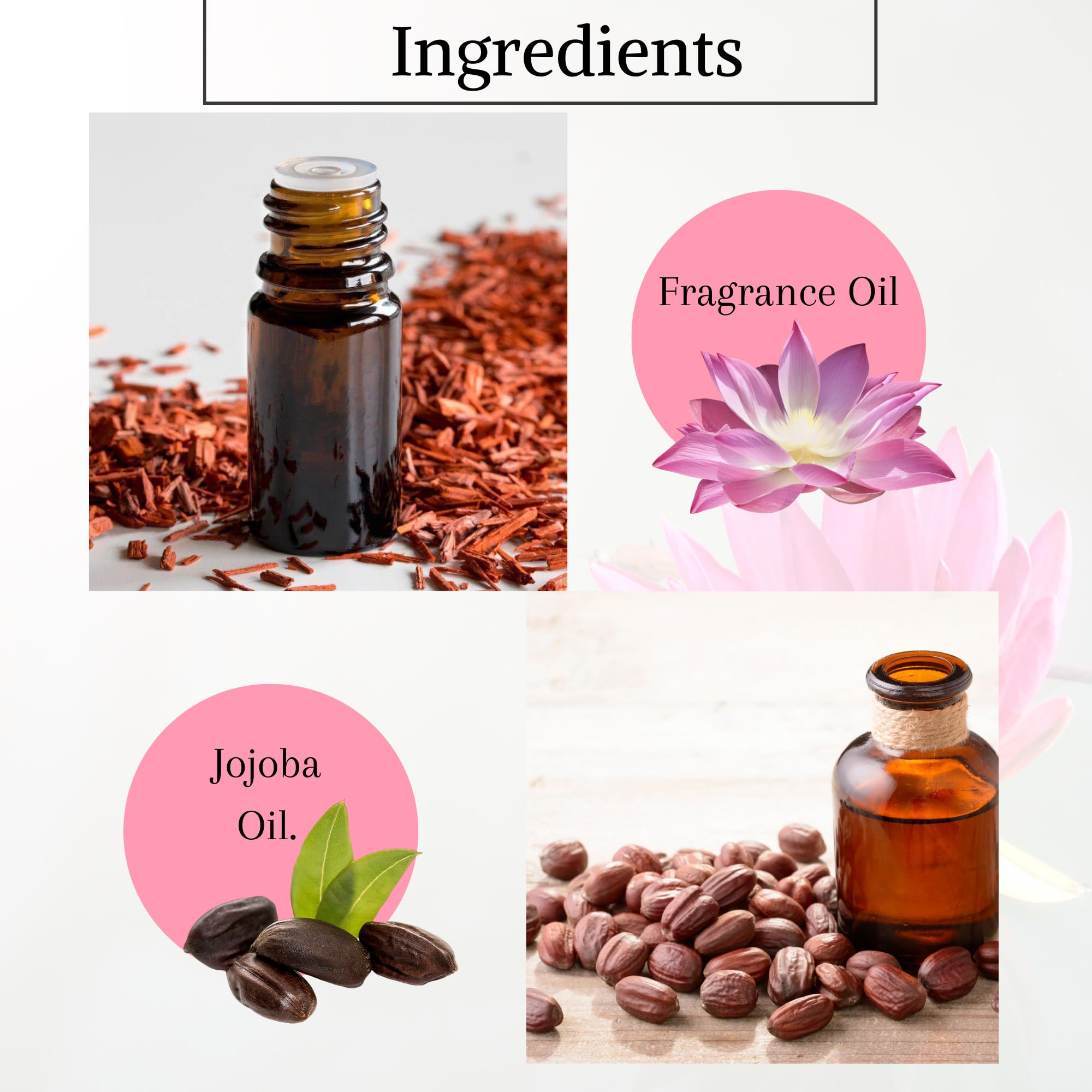 Nyassa Divine Lotus Roll-On Essential Oil 10ml - Jojoba Oil & Fragrance Oil Blend for Relaxation, Aromatherapy & Stress Relief