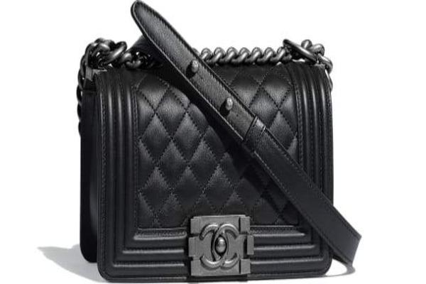 Chanel Small Boy Flap Bag Black Silver - Luxury Designer Crossbody Purse for Women, Perfect for Evening Parties & Daily Use