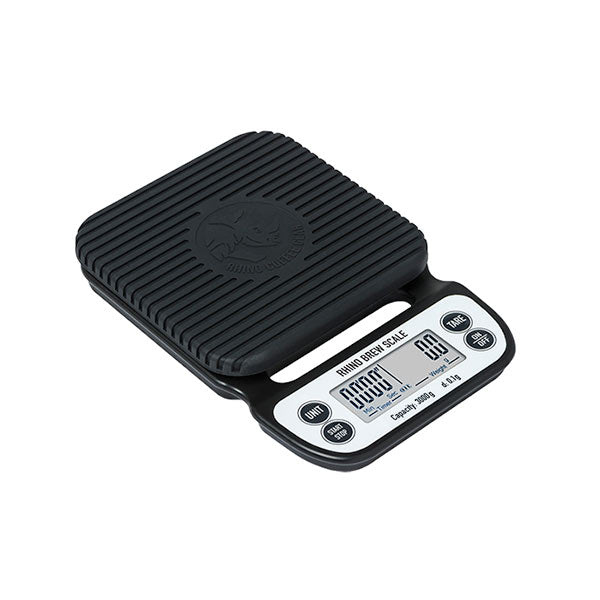 Rhino Brewing Scale 3kg - High Precision Digital Coffee Scale for Espresso, Pour Over, and Home Brewing | Perfect for Baristas & Coffee Enthusiasts