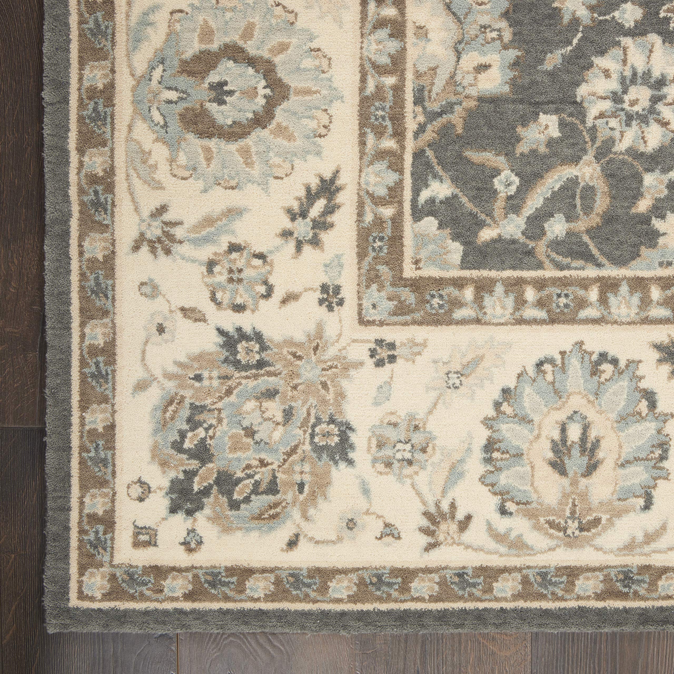 Nourison Living Treasures Persian Grey/Ivory 2'6