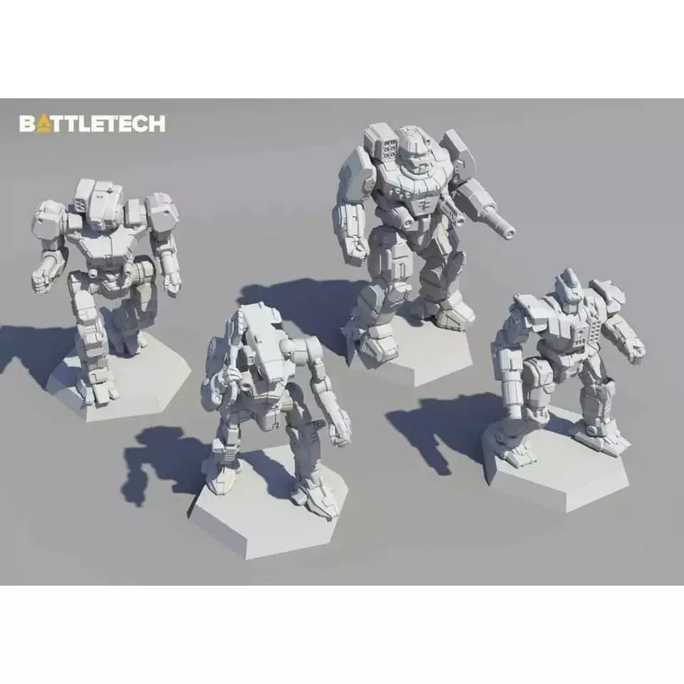 BattleTech: Inner Sphere Heavy Lance - Premium Tabletop Miniatures for Wargaming | Perfect for Strategy Battles & Collectors