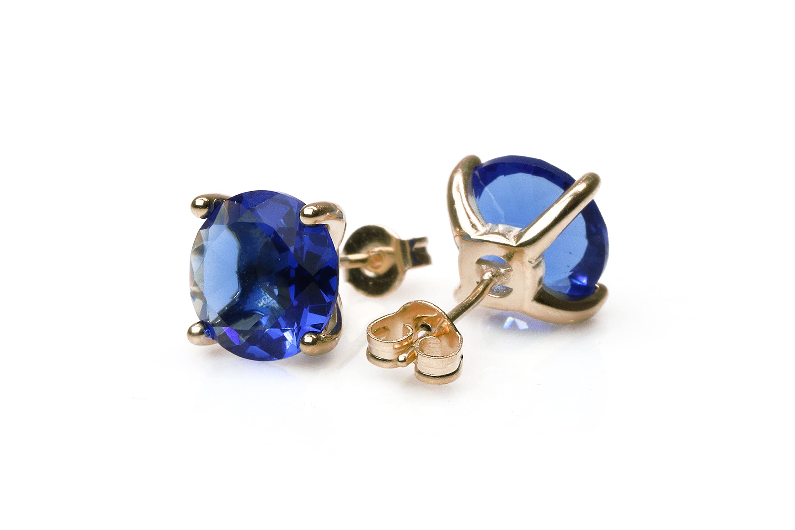 Blue Sapphire Earrings for Women - Bridal & Statement Jewelry Gift