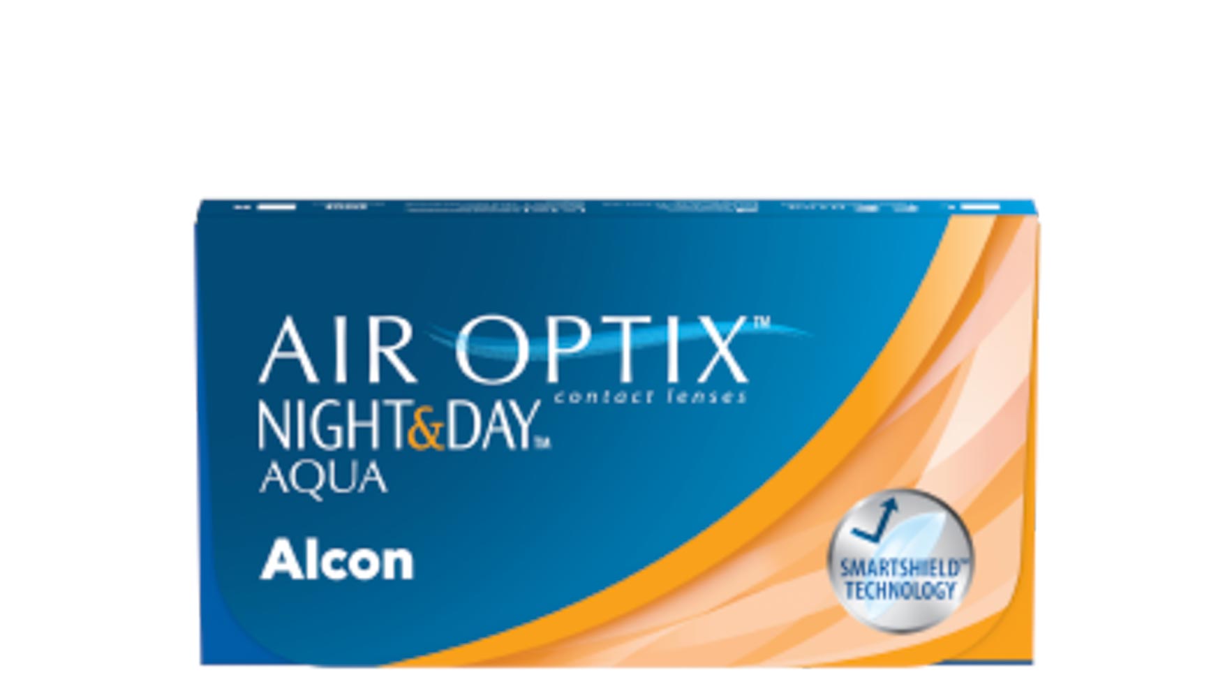 Air Optix Night & Day Aqua Contact Lenses - Extended Wear for 30 Days, Moisture Lock Technology - Perfect for Travel, Overnight Use & Active Lifestyles