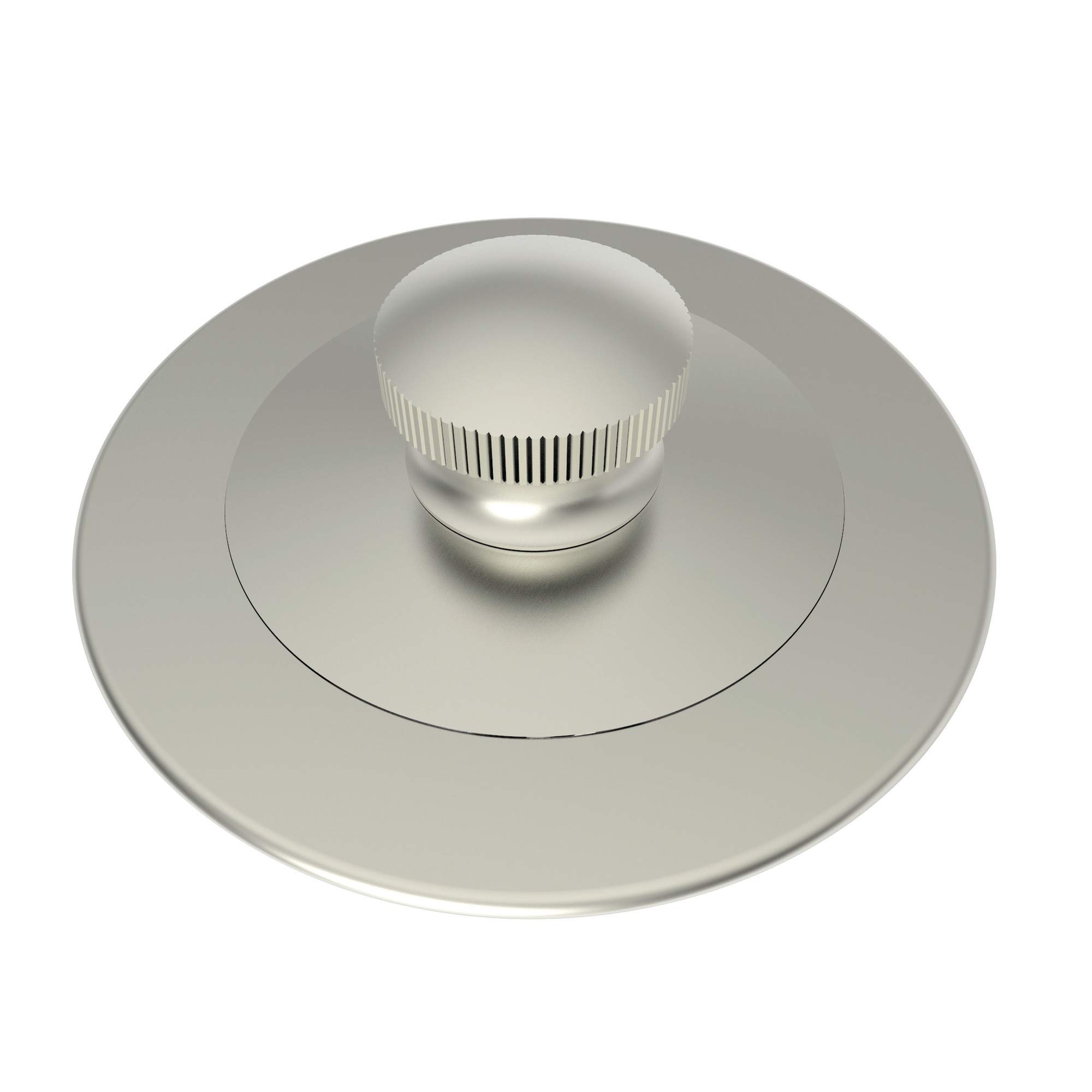 270/15S Lift and Turn Bath Plug in Satin Nickel Finish - Durable Drain Stopper for Bathtubs, Sinks & Showers - Perfect for Bathroom Renovations & Home Upgrades