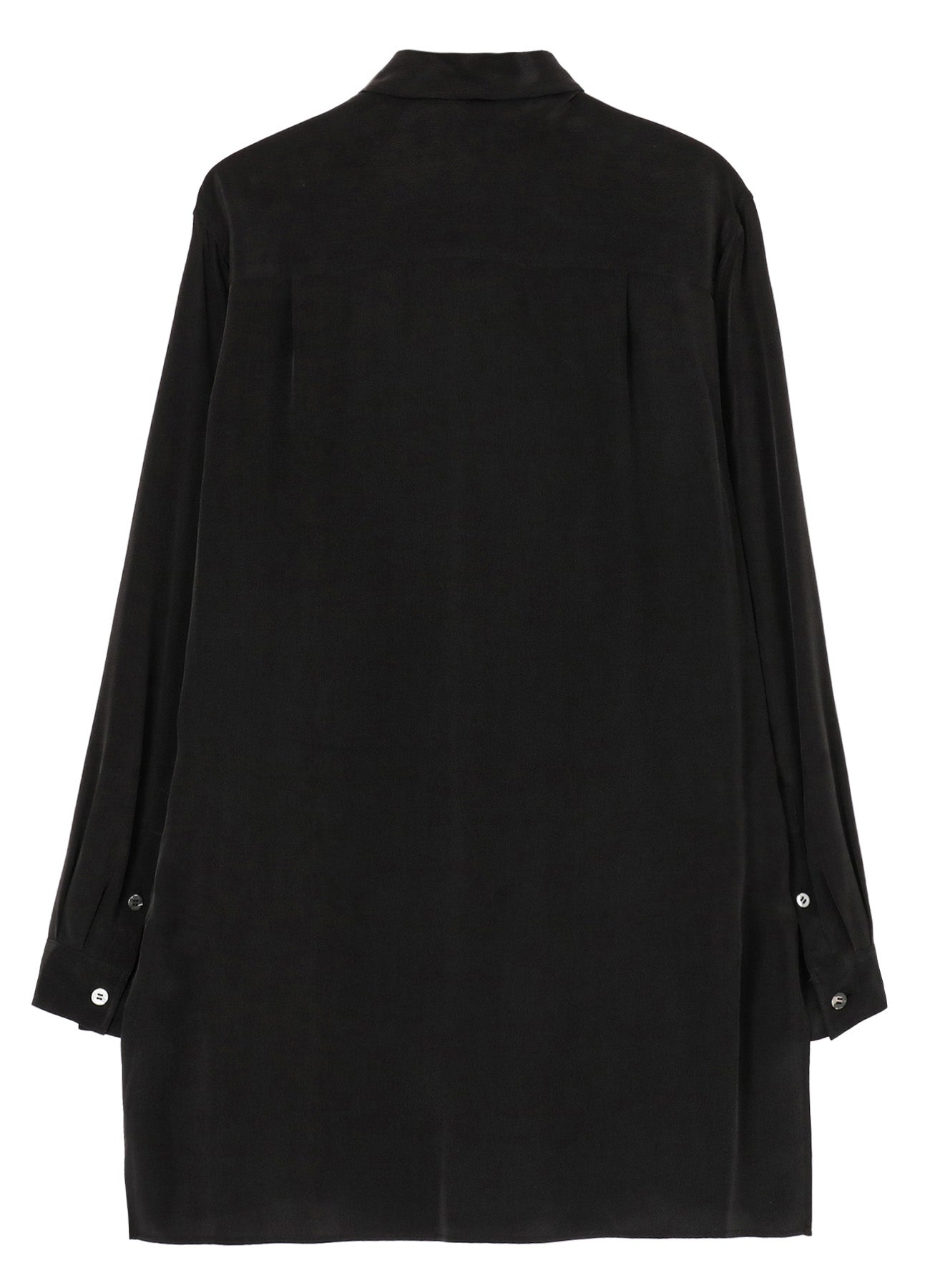 16M DECINE Placket Tab Triple Collar Blouse - Elegant Women's Fashion Top for Work, Office & Casual Wear