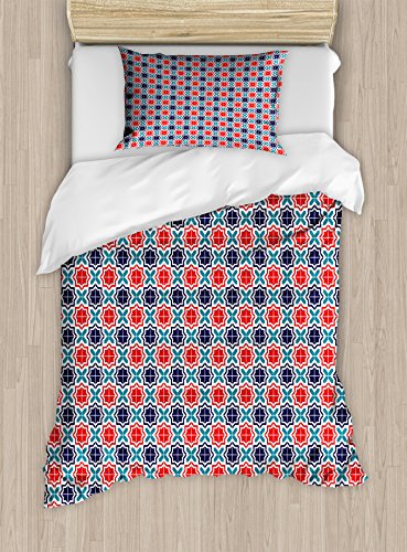 Navy Blue Scarlet
