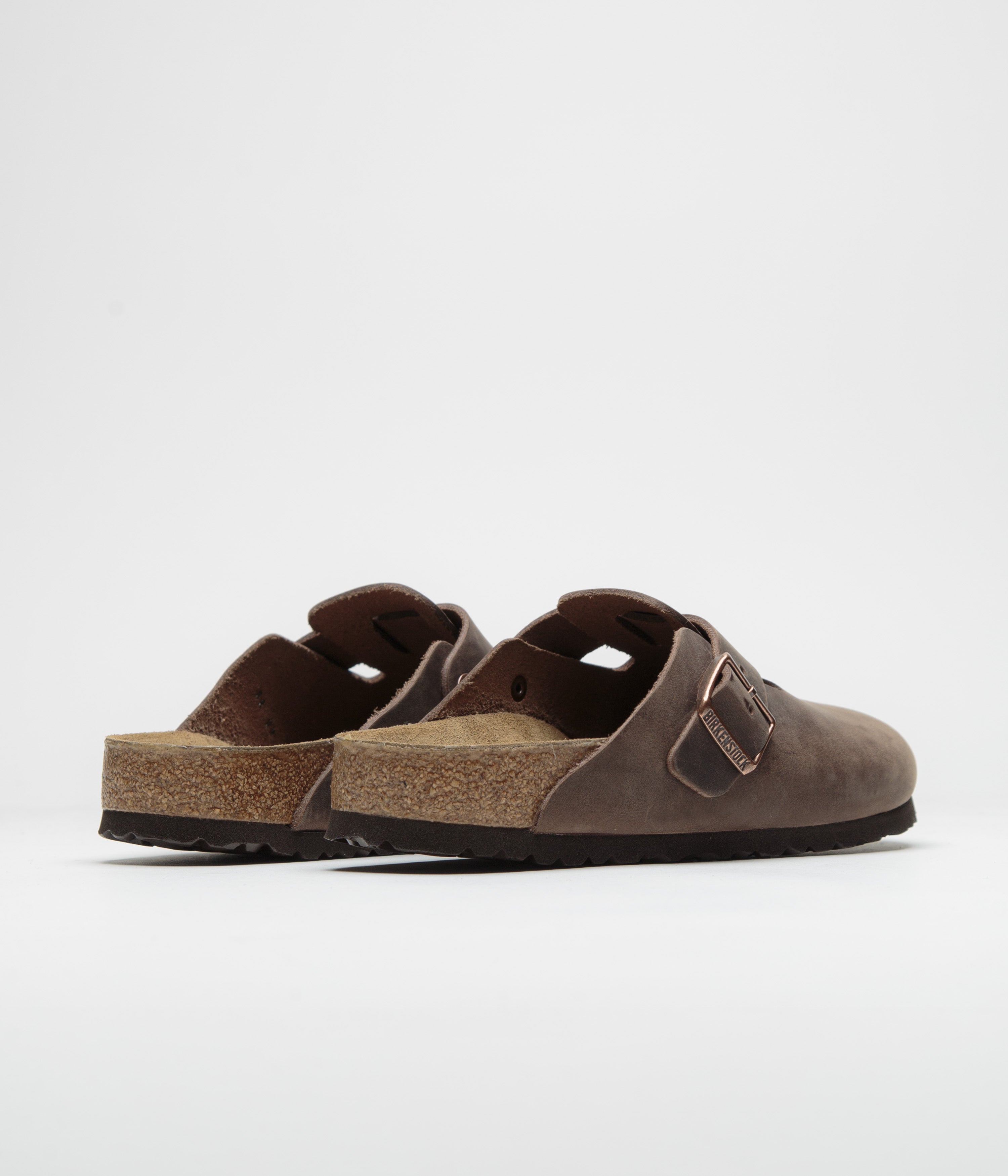 Birkenstock Boston Narrow Sandals in Habana - Comfortable Cork Footbed Clogs for Men & Women - Perfect for Home, Office and Casual Outings