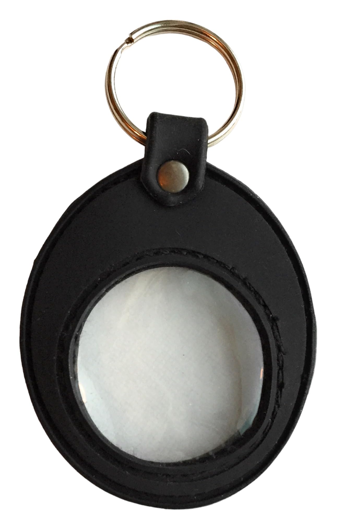 Universal AA Medallion or Coin Holder Keychain - Soft Silicone Key Ring for Recovery Chips, Tokens & Collectibles (Black) - Perfect for 12-Step Programs, Sobriety Gifts & Everyday Carry
