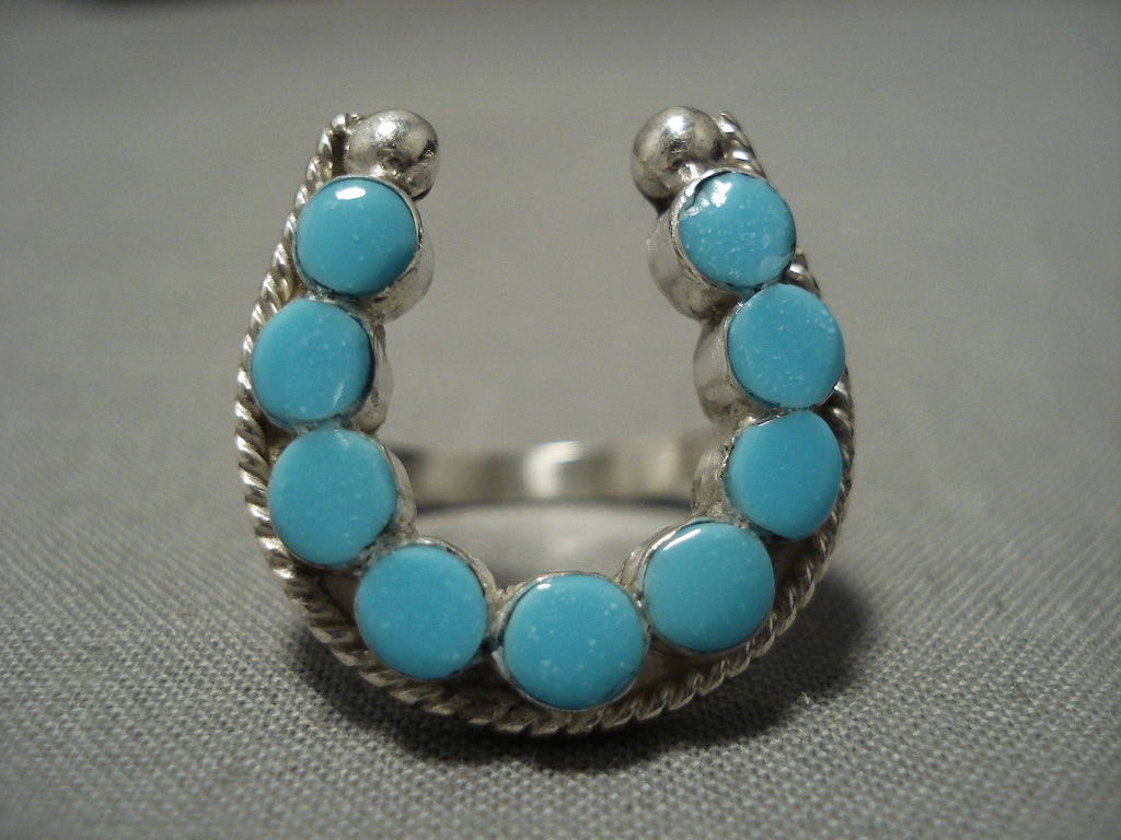 Vintage Zuni Native American Sterling Silver Yewselew Ring - Authentic Handmade Southwest Jewelry for Women - Perfect for Boho Fashion, Gift Giving & Special Occasions