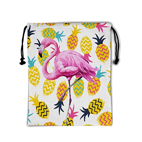 Colorful Flamingo Pineapple