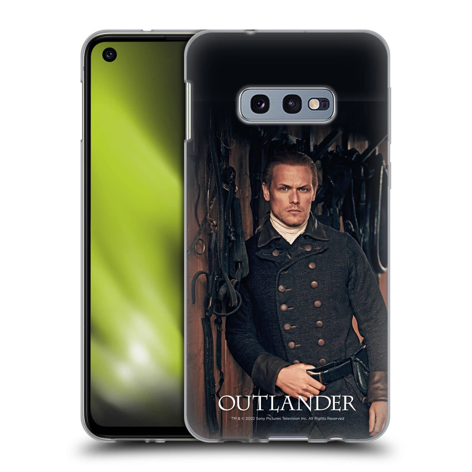Head Case Designs Officially Licensed Outlander Jamie Fraser Season 6 Characters Soft Gel Case for Samsung Galaxy S10e - Protective Cover for Fans & Daily Use