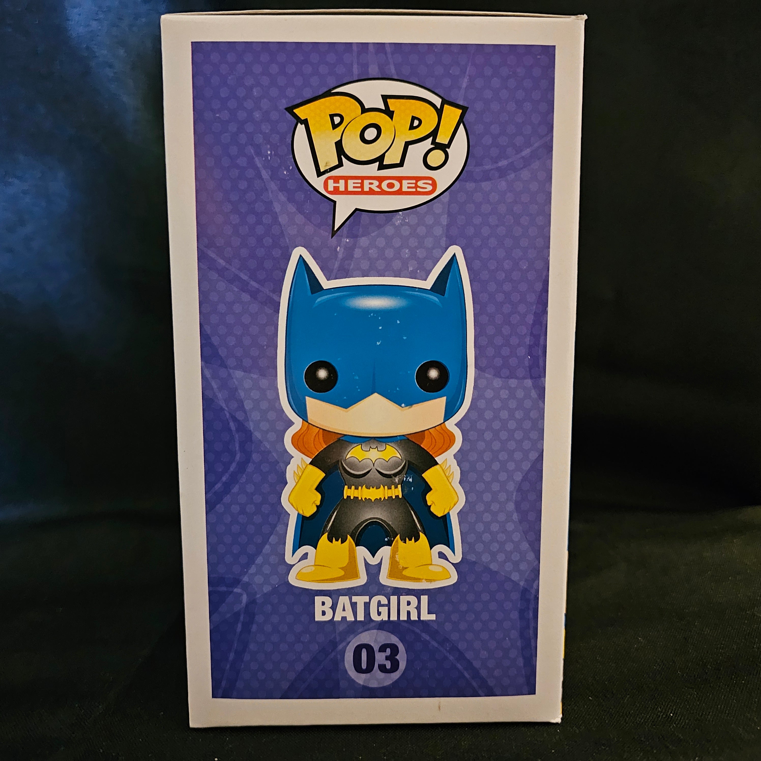 DC Universe Pop! Vinyl Figure Batgirl Black Suit - SDCC 2010 Exclusive Collectible #03 - Perfect for Superhero Fans & Comic Book Display Collections