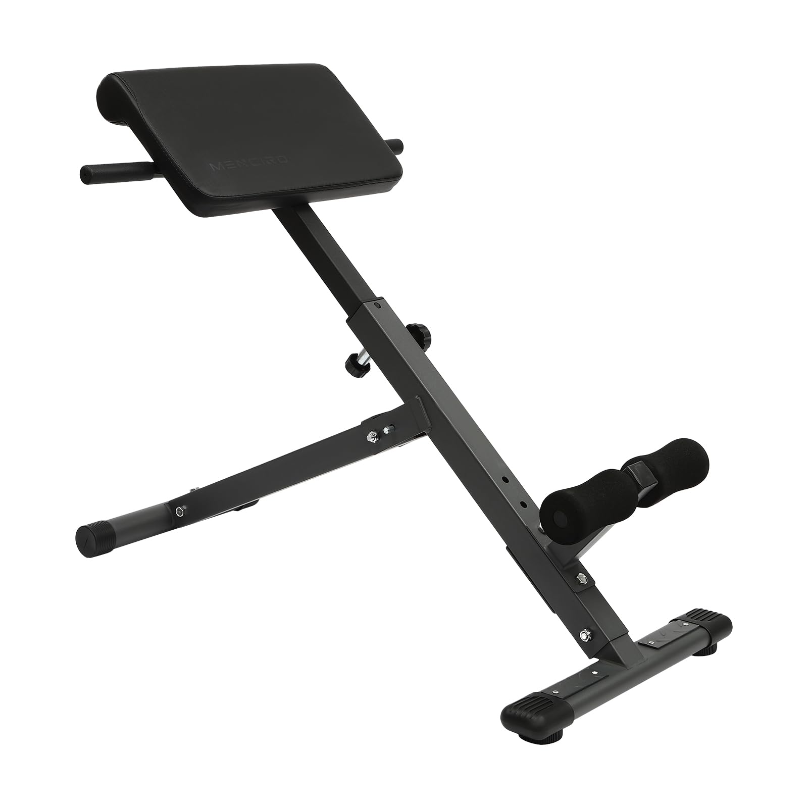 Adjustable Roman Chair Hyperextension Bench - 39-45 Inch Multipurpose Back Extension Machine for Home Gym, 330 lbs Weight Capacity - Perfect for Core Workouts, Lower Back Pain Relief & Strength Training