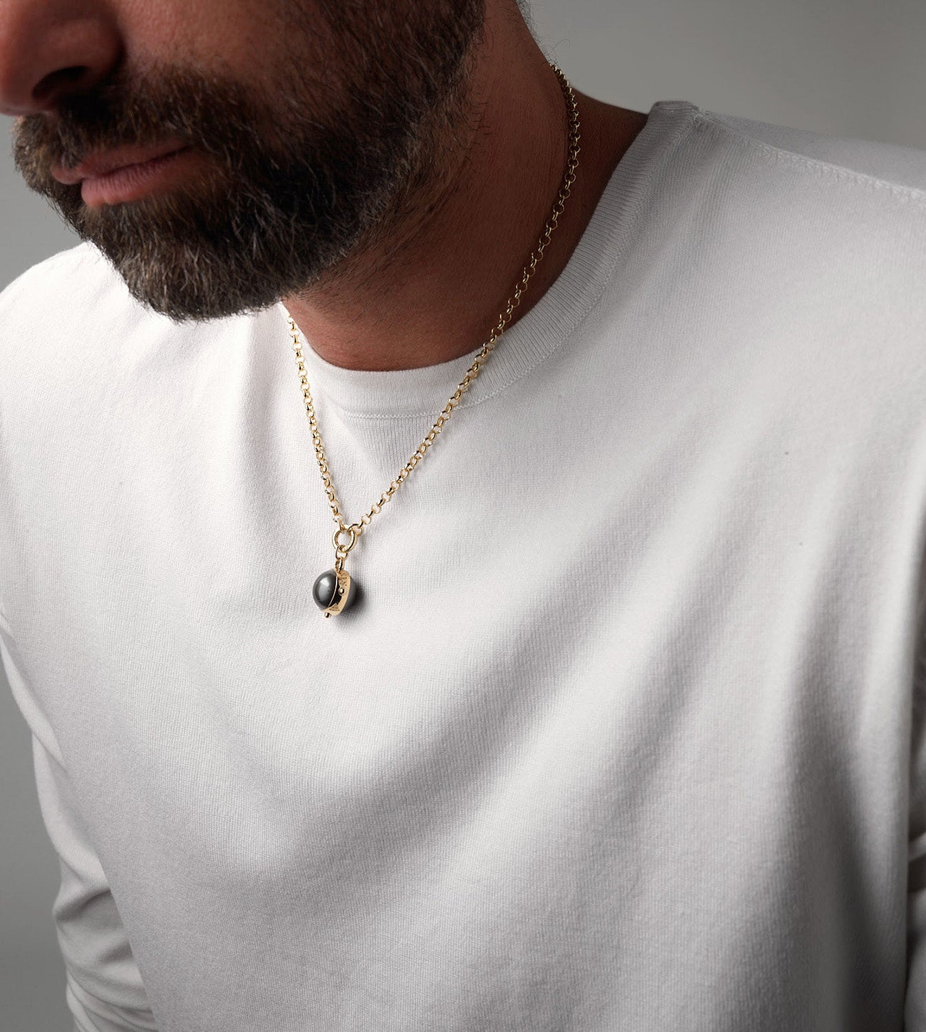 Sana Wholeness Medium Belcher Open Chain Necklace - Elegant Layering Jewelry for Women, Perfect for Everyday Wear, Office, and Special Occasions