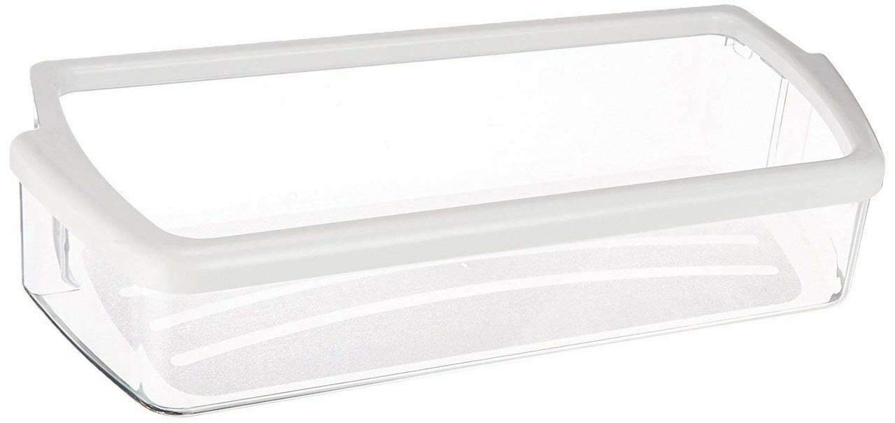 WKZO W10321304 White Rim Refrigerator Door Bin Replacement for Whirlpool Refrigerators - Perfect for Organizing Beverages, Condiments & Food Storage