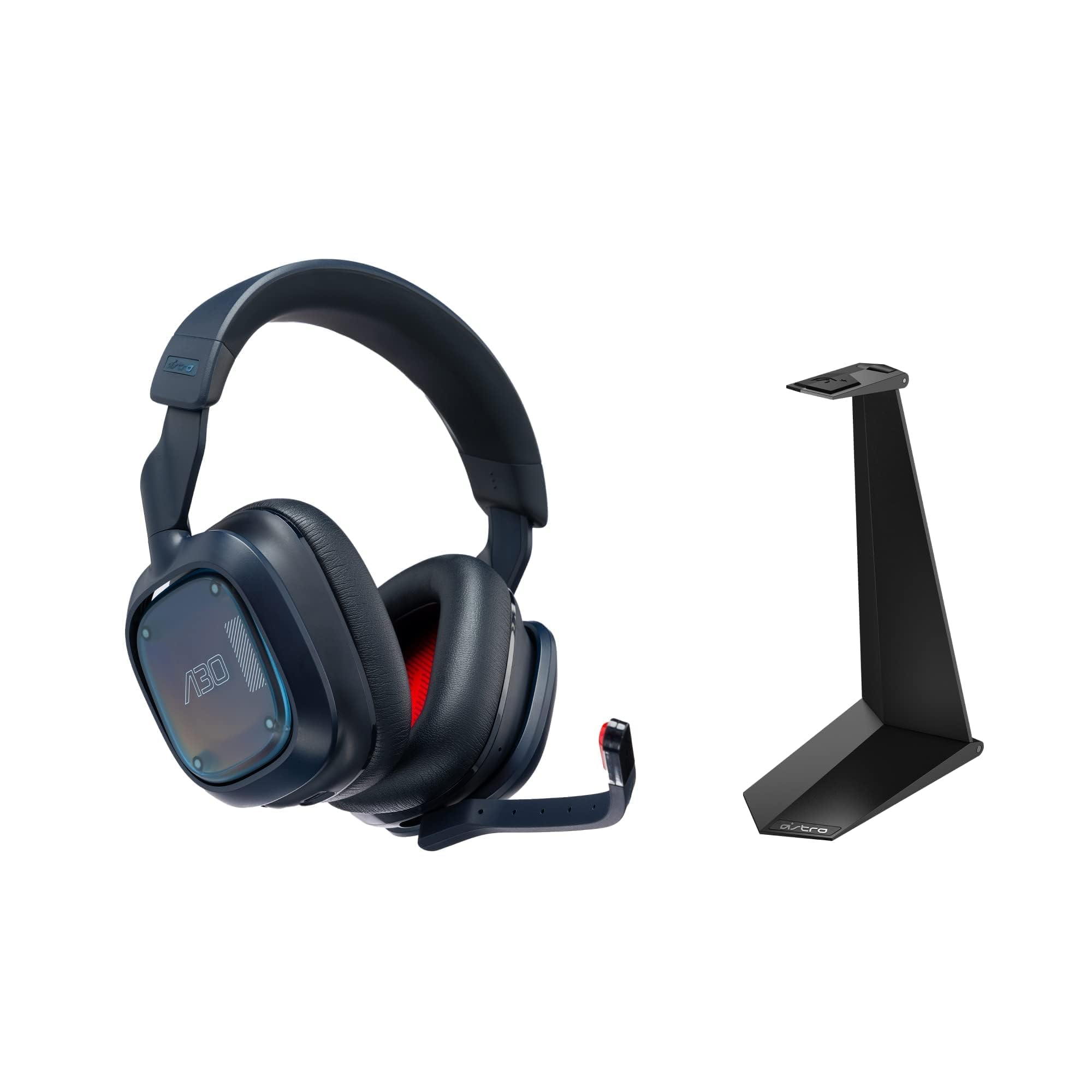 Logitech G Astro A30 LIGHTSPEED Wireless Gaming Headset with Bluetooth, Dolby Atmos, 27H Battery & Detachable Boom Mic - Compatible with PS5, PS4, Xbox, Switch, PC, Android - Blue - Perfect for Competitive Gaming & Immersive Entertainment