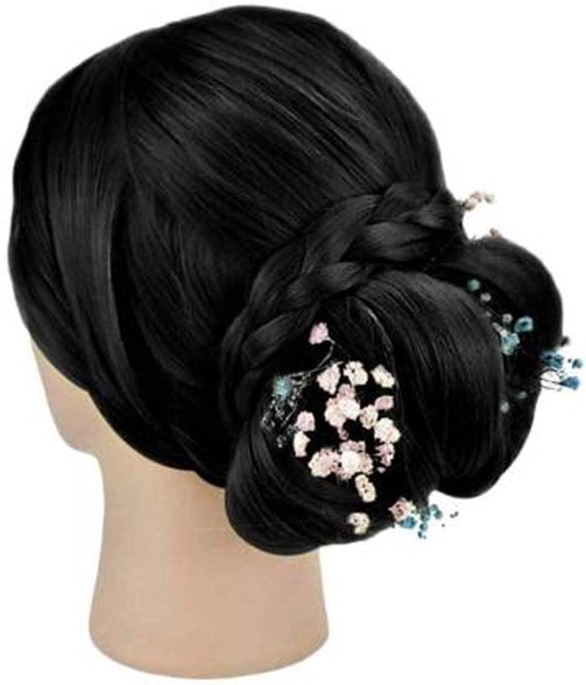 VIEWS Hair Extensions & Wigs - Brown Hair Dummy for Styling & Cutting Practice - Perfect for Salon Training, Cosmetology Students & Home Hairdressing