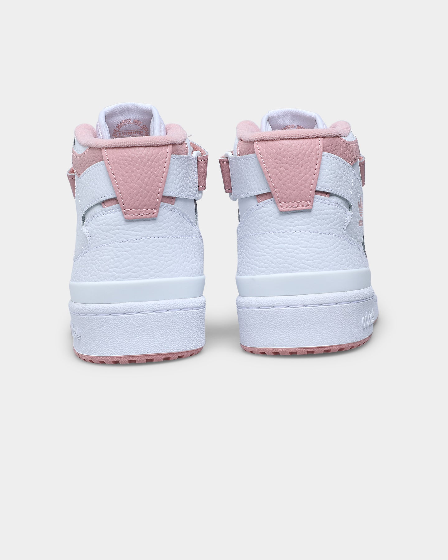 Adidas Forum Mid Sneakers - Cloud White/Wonder Mauve/Cloud White | Retro Basketball Shoes for Men & Women | Perfect for Streetwear & Casual Outfits