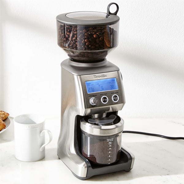 Breville Smart Grinder Pro - Premium Coffee Grinder for Espresso, Drip & French Press - Adjustable Grind Size & Dose Control - Perfect for Home Baristas & Coffee Enthusiasts