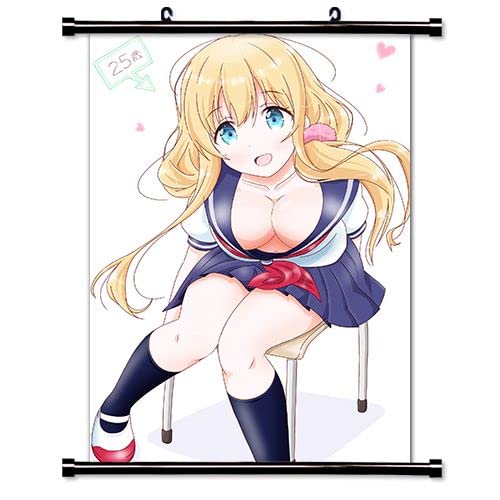 Dropout Idol Fruit Tart Anime Fabric Wall Scroll Poster 32 x 45 Inches - Vibrant Anime Decor for Bedroom, Game Room & Office