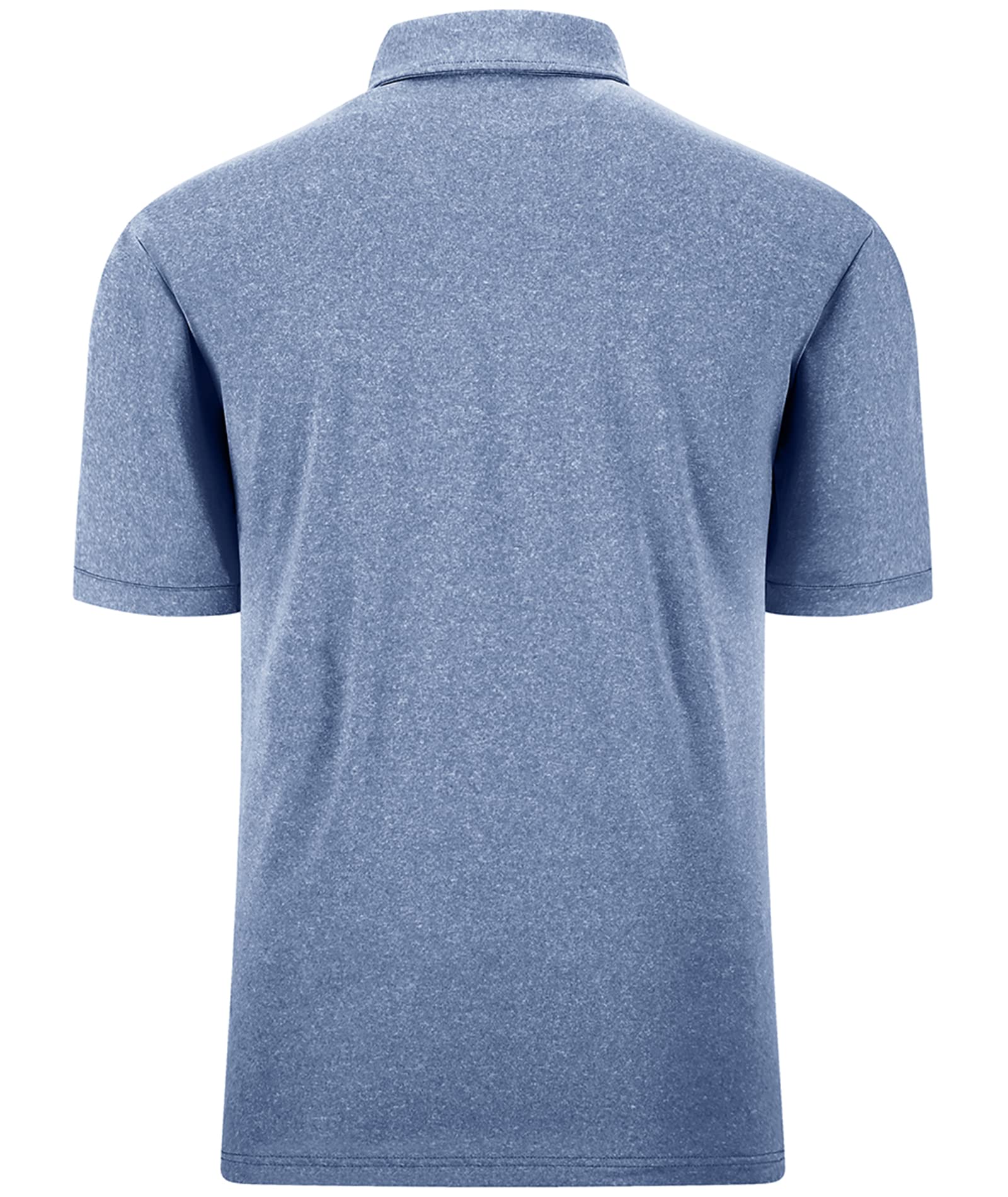 V VALANCH Men's Performance Golf Polo Shirt - Moisture Wicking, Breathable Short Sleeve Shirt for Summer - Ideal for Golf, Tennis, and Casual Wear