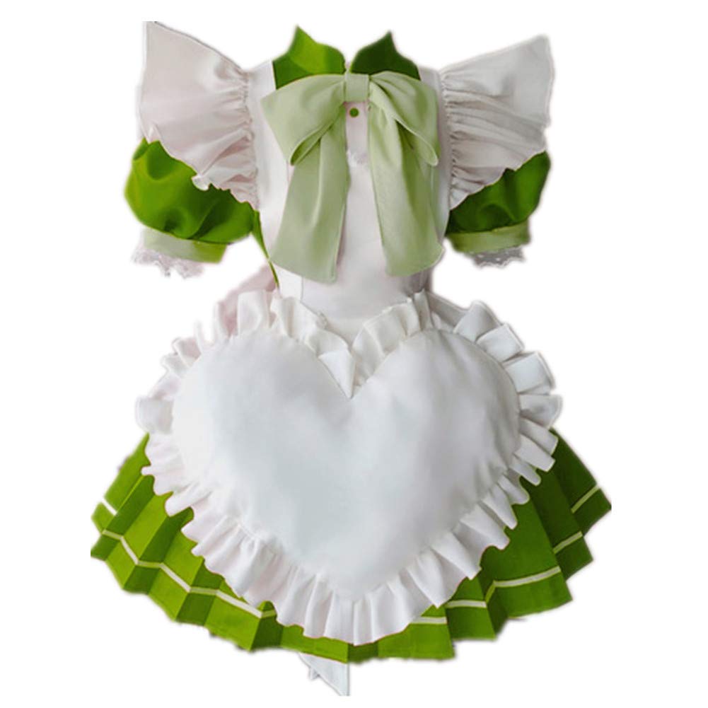 Tokyo Mew Mew Momomiya Ichigo Anime Cosplay Costume - Halloween Maid Dress Lolita Outfit for Anime Conventions & Themed Parties