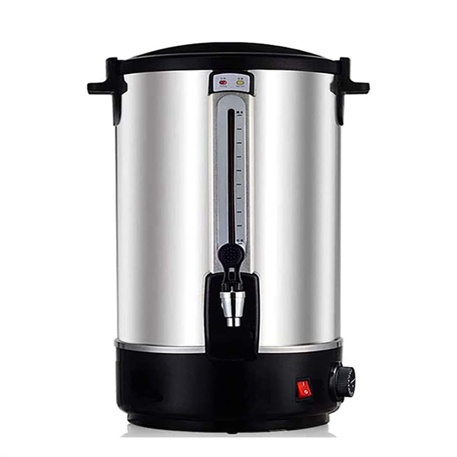Commercial Electric Hot Water Boiler & Warmer - 6L Stainless Steel Insulated Beverage Dispenser with Spigot for Coffee, Tea, Milk & Juice - Perfect for Home, Office, Cafes & Party Use