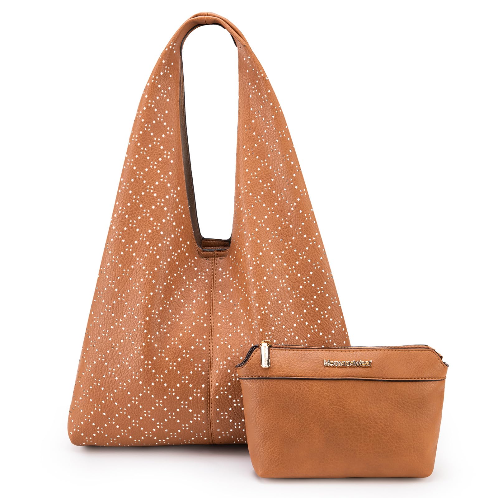 Montana West Hobo Bags for Women - Slouchy Shoulder Purses & Handbags | Trendy Casual & Work Tote for Everyday Use